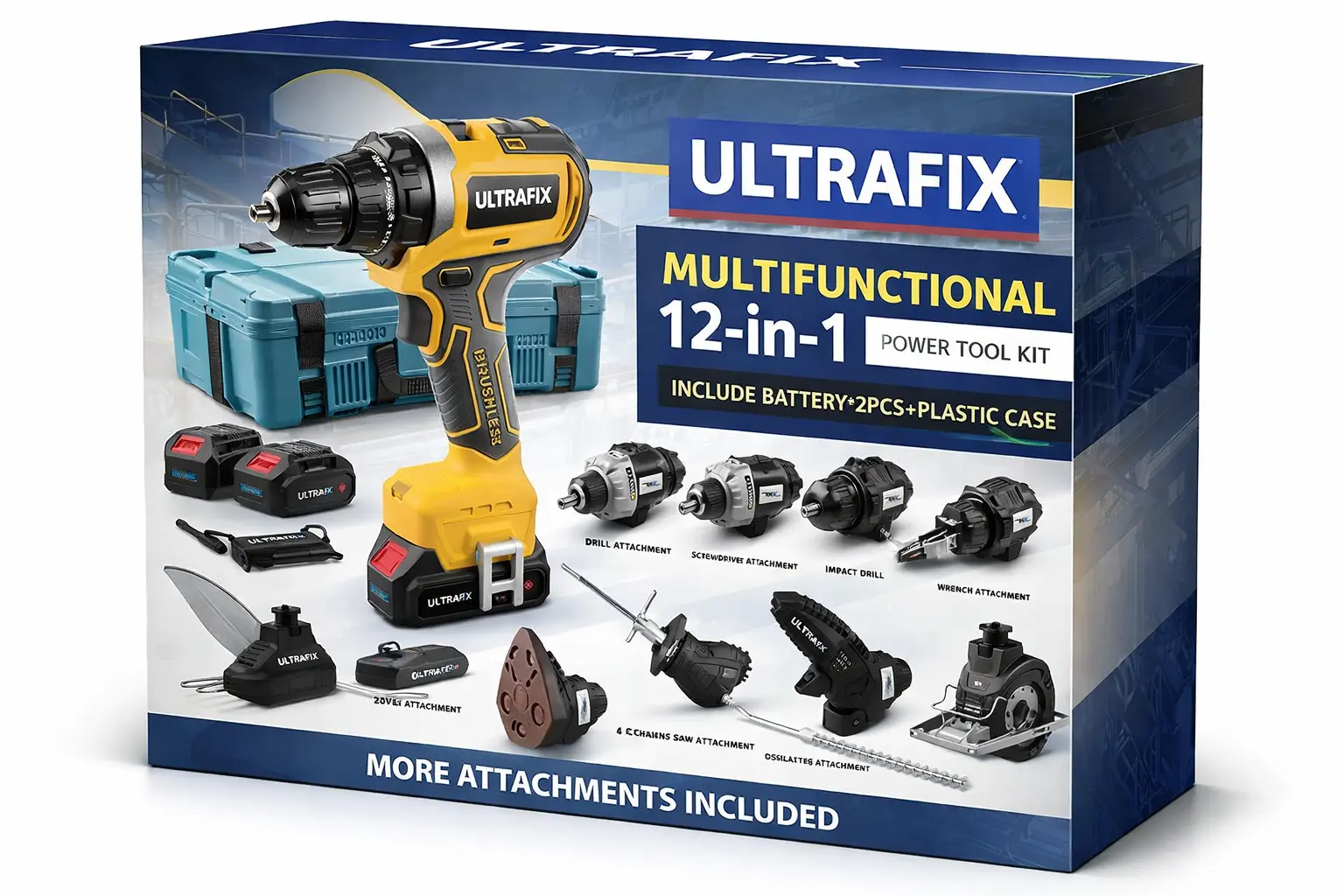 Obsah balení UltraFixDrill